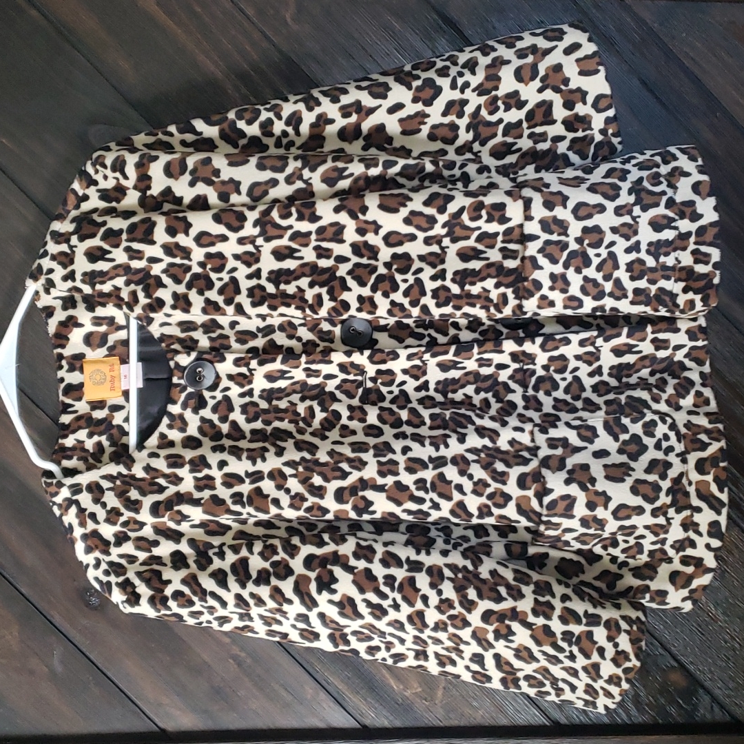 Ruby Rd Leopard Print Blazer